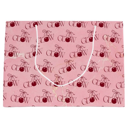 Glow Große Geschenktüte (Vorderseite)