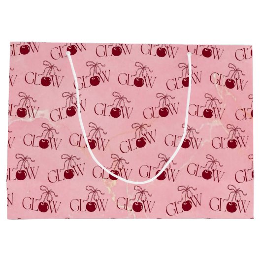 Glow Große Geschenktüte (Rückseite)