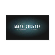 Glow in der dunklen Grunge Fotografy Business Card