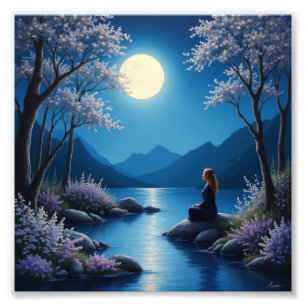 Glow-in-the-Dark-Acrylmalereien! 🎨🌟 Fotodruck