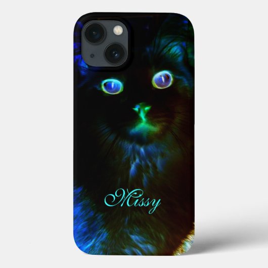 Glow In The Dark Cat iPad Air Case (Rückseite)