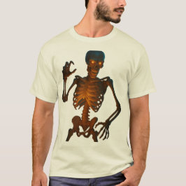 Glow-in-the-Dark Skeleton T - Shirt - Spooky Hallo