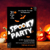 Glow-in-the-Dark Style Spooky Fledermäuse Ghost Ha Einladung