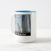 Glow Like van Gogh Tasse (Vorderseite Links)