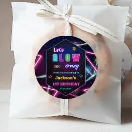 Glow Neon Lights Vielen Dank für Ihre Geburtstagsp Geschenkanhänger