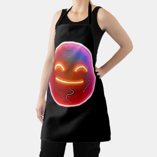 Glow of Joy: Digital Emoticon Schürze (InSitu)