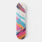Glow on Go: Neon Pink Skateboards (Vorderseite)
