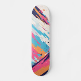 Glow on Go: Neon Pink Skateboards