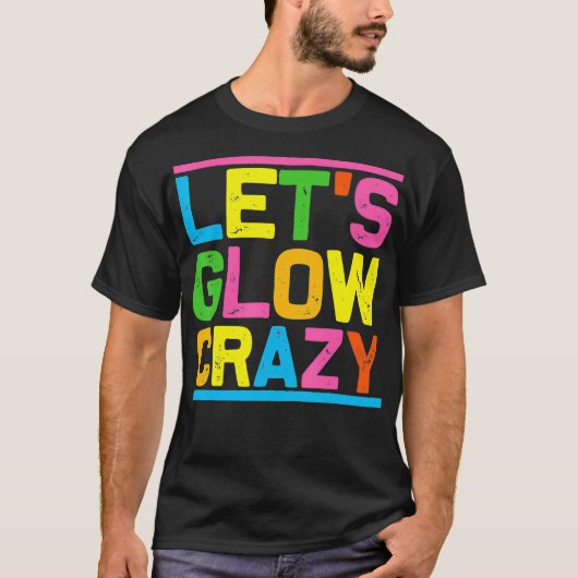 Glow Party Lasse Glow Crazy T-Shirt (Vorderseite)