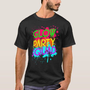 Glow Party Squad Group T-Shirt