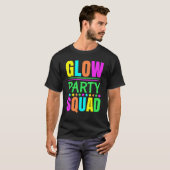 Glow Party Squad Neon Lights Party 1 T-Shirt (Vorne ganz)
