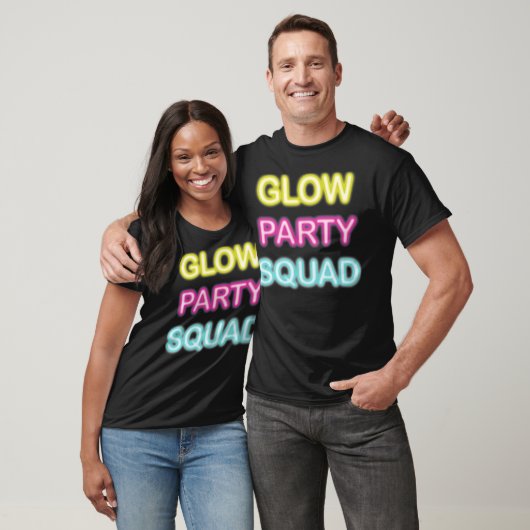 Glow Party Squad Shirt - Neon Glow Party Shirt Clu (Unisex)