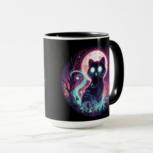 Glow Purr Tasse (VorderseiteRechts)