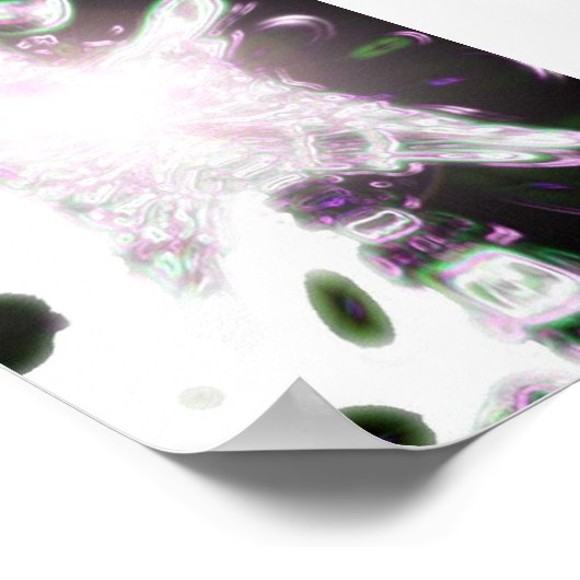 Glow Ribs Poster (Ecke)