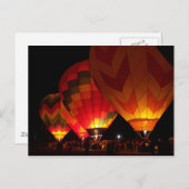 Glow Show Postcard Postkarte (Vorne/Hinten)