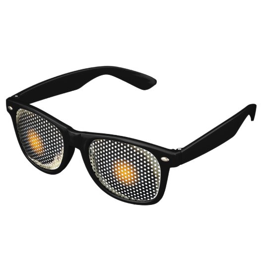 Glow Skull Sonnenbrille (Schrägansicht)
