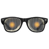 Glow Skull Sonnenbrille (Vorderseite)
