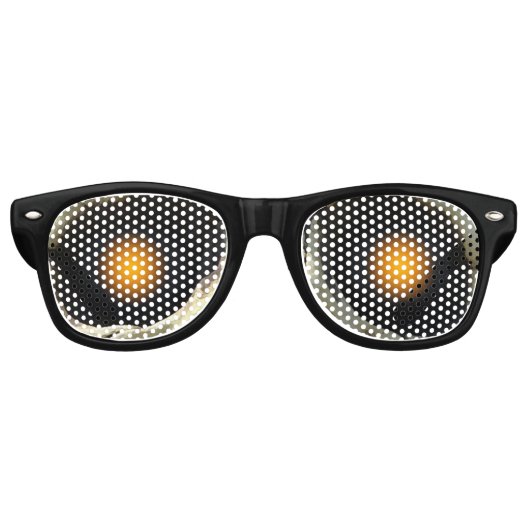Glow Skull Sonnenbrille (Vorderseite)