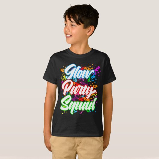 Glow Squad Squad Bright Collection T-Shirt (Vorne ganz)