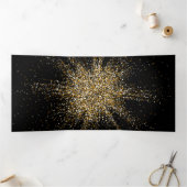 Glow Star 1 Dreifach Gefaltete Urlaubskarte (Innenseite)