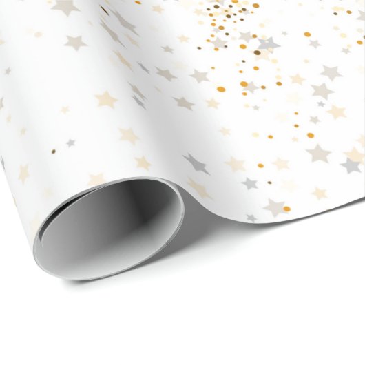 Glow Star 2 Geschenkpapier (Rolleneckpunkt)