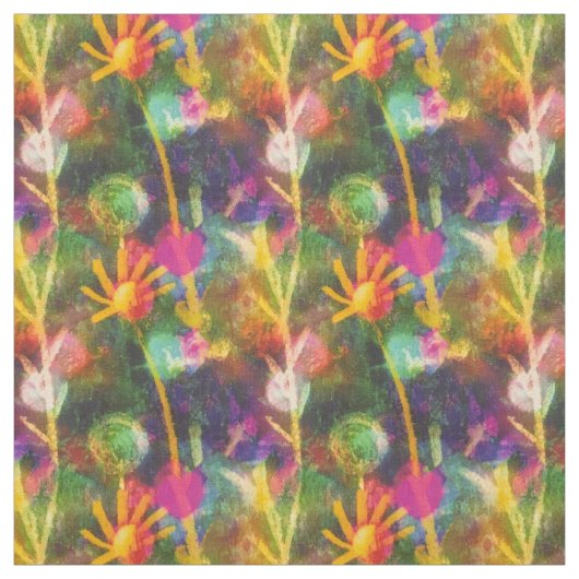 Glow Stems Stoff (Muster)