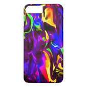 Glow Stick Rave Feuerkleckse Regenbogen Case-Mate iPhone Hülle (Rückseite)