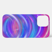 “Glow Stripes” Phone Case – Vibrant & Dynamic iPhone Hülle (Rückseite (Horizontal))