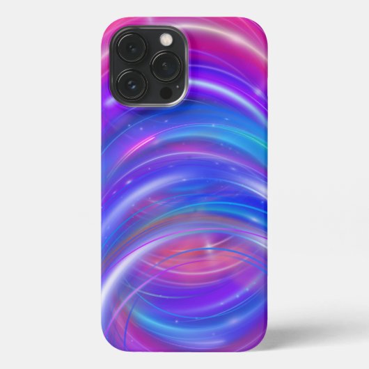 “Glow Stripes” Phone Case – Vibrant & Dynamic iPhone Hülle (Rückseite)