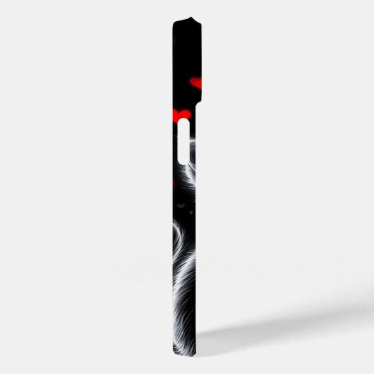 "Glow Together - Cat Couple Case" Case-Mate iPhone Hülle (Rückseite / Rechts)