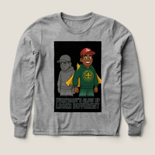 Glow-Up T-Shirt (Design Vorderseite)