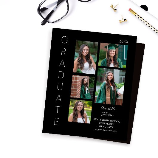 Glow - White & Black Graduate 6 Foto