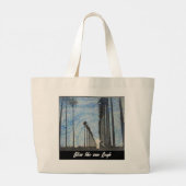 Glow wie van Gogh Tasche (Rückseite)