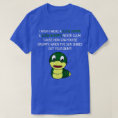 Glow Worm Fisherman T-Shirt (Design vorne)