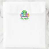 Glowberry Bears Round Sticker (Tasche)