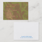 Glowbird Visitenkarte (Vorne/Hinten)