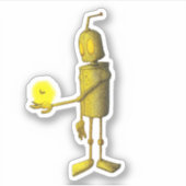 Glowbot  aufkleber (Vorderseite)