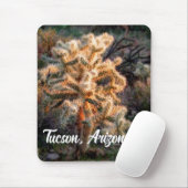 Glowcholla Tucson, Arizona Mousepad (Mit Mouse)