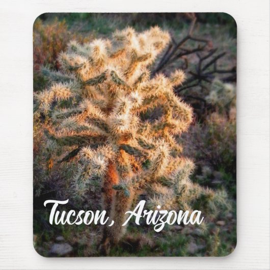 Glowcholla Tucson, Arizona Mousepad (Vorne)