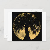 Glowees Moon Oak Goddess Postkarte (Vorne/Hinten)