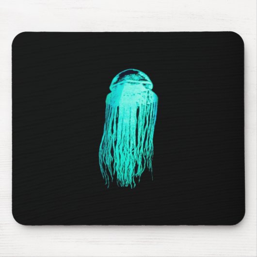 Glowees Quallen Mousepad (Vorne)