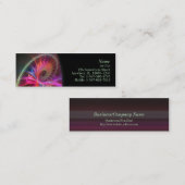 Gloweth dünne Visitenkarte (Vorne/Hinten)