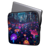 Glowfall Grove Neon 13' Laptopschutzhülle (Vorderseite Links)