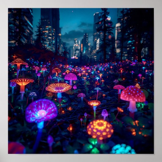 Glowfall Grove Poster (Vorne)