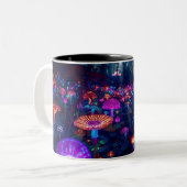 Glowfall Grove Zweifarbige Tasse (Vorderseite Links)