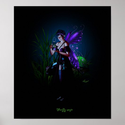 Glowfly-Magie Poster (Vorne)