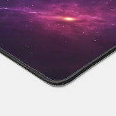 Glowing Blue Supernova Deep Space Nebula Schreibtischunterlage (Ecke)