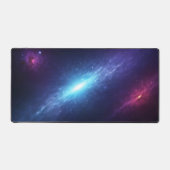 Glowing Blue Supernova Deep Space Nebula Schreibtischunterlage (Vorderseite)