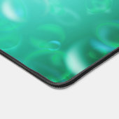 Glowing Bubbles Schreibtischunterlage (Ecke)