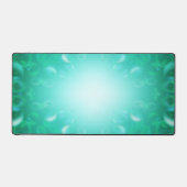 Glowing Bubbles Schreibtischunterlage (Vorderseite)